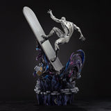 Iron Studios Marvel Comics Infinity Gauntlet Diorama Silver Surfer Deluxe 1/10 Statue