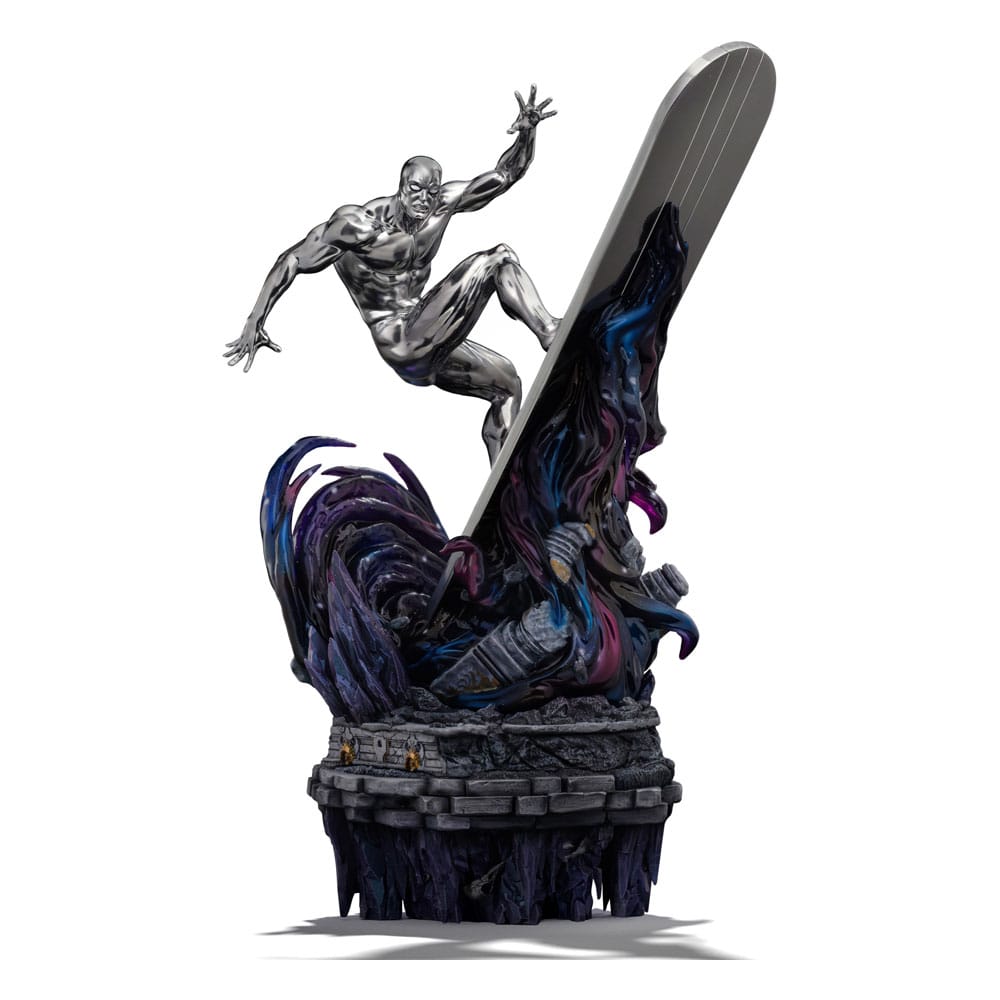 Iron Studios Marvel Comics Infinity Gauntlet Diorama Silver Surfer Deluxe 1/10 Statue