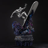 Iron Studios Marvel Comics Infinity Gauntlet Diorama Silver Surfer Deluxe 1/10 Statue