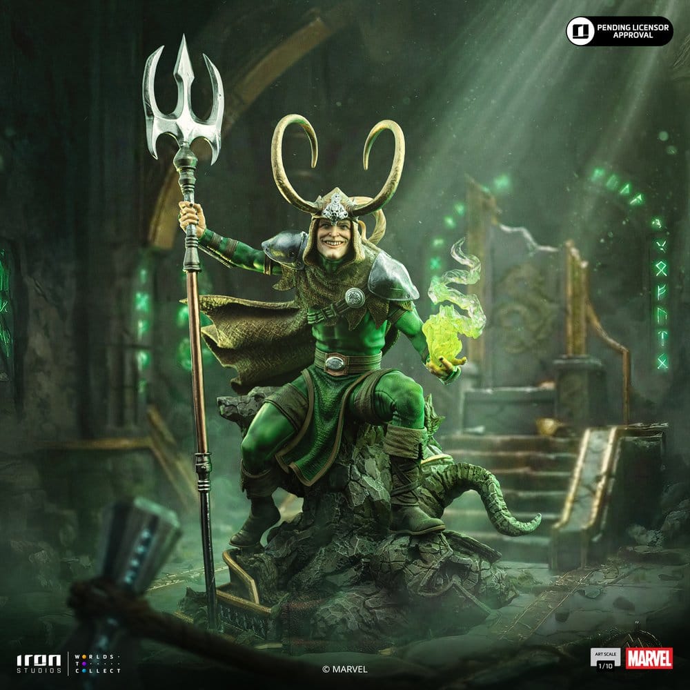 Iron Studios Marvel Comics Loki 1/10 Art Scale Statue