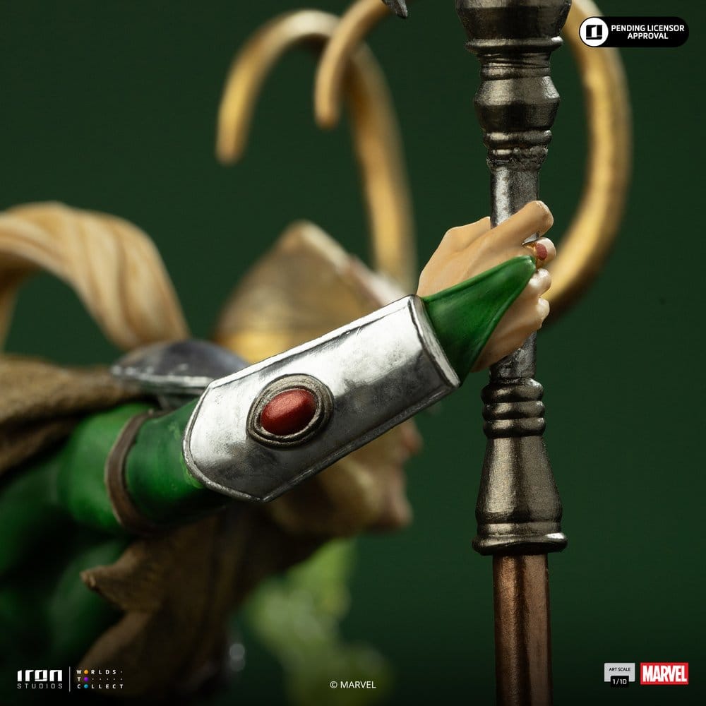 Iron Studios Marvel Comics Loki 1/10 Art Scale Statue