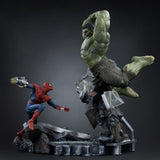 Iron Studios Marvel Comics Spider-Man vs Hulk Art Scale 1/10 Statue