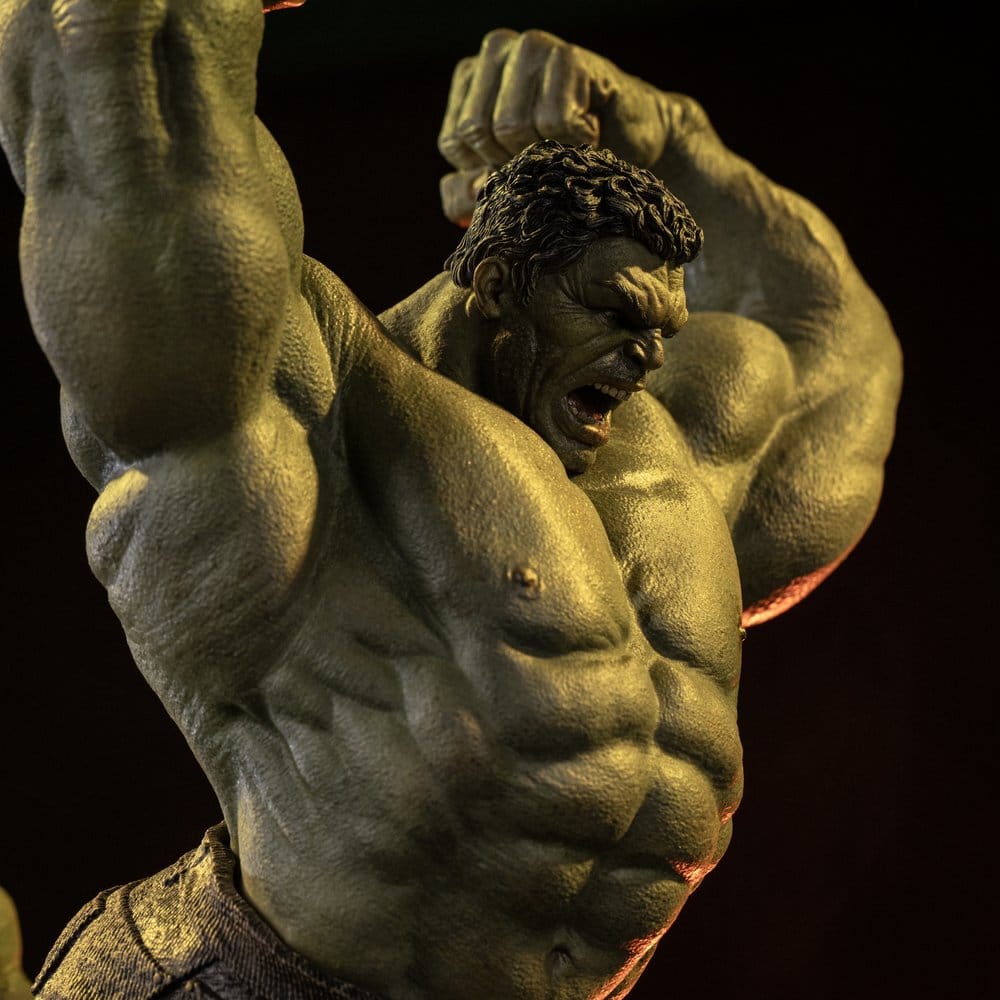 Iron Studios Marvel Comics Spider-Man vs Hulk Art Scale 1/10 Statue