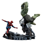 Iron Studios Marvel Comics Spider-Man vs Hulk Art Scale 1/10 Statue