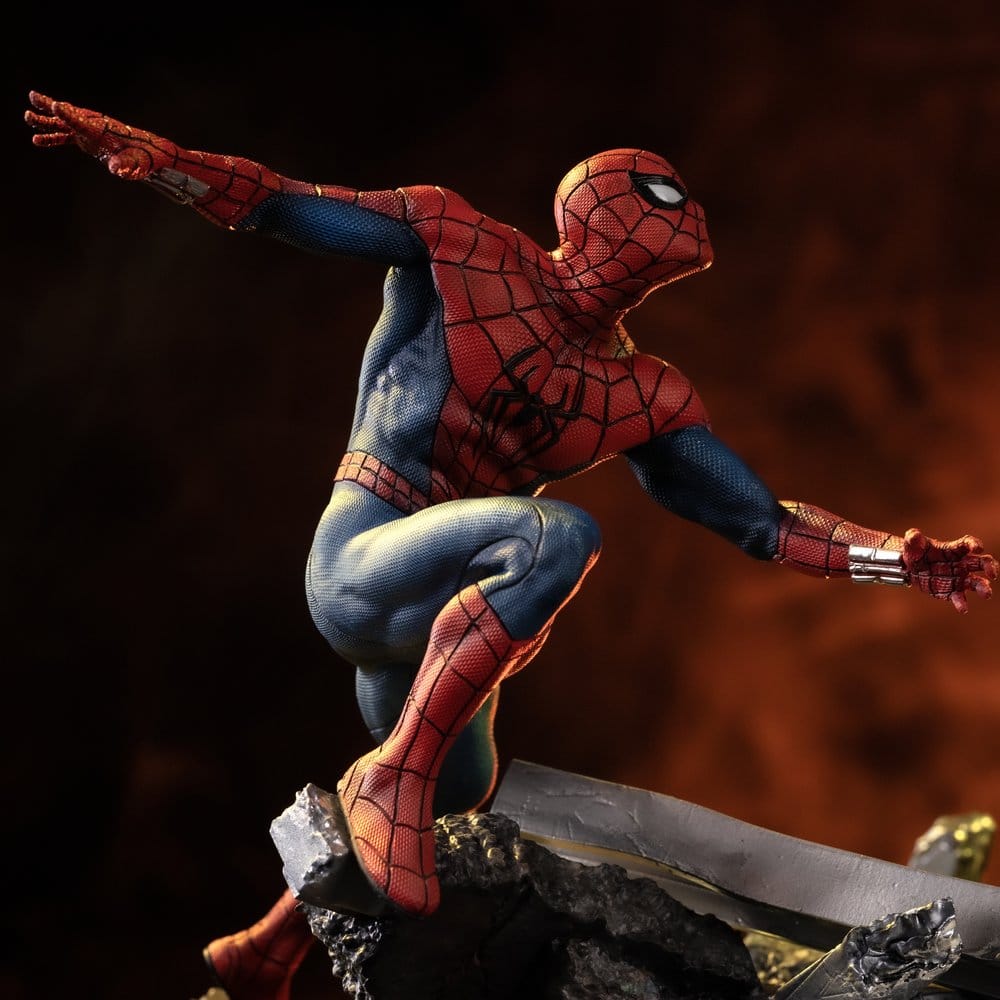 Iron Studios Marvel Comics Spider-Man vs Hulk Art Scale 1/10 Statue