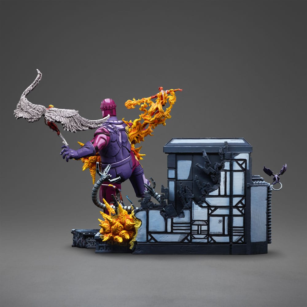 Iron Studios Marvel Demi Art Scale X-Men Danger Room Diorama B Comic Version 1/20 Statue
