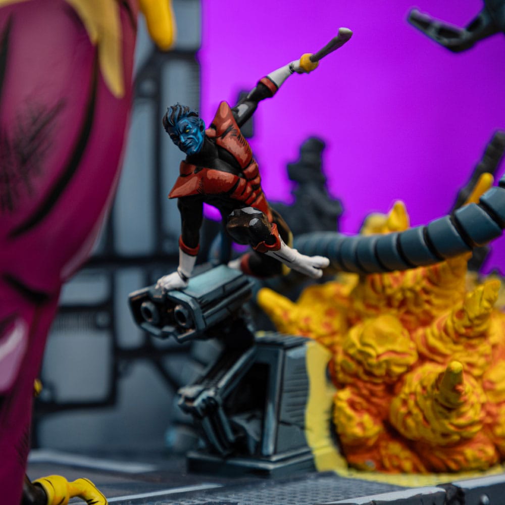 Iron Studios Marvel Demi Art Scale X-Men Danger Room Diorama B Comic Version 1/20 Statue