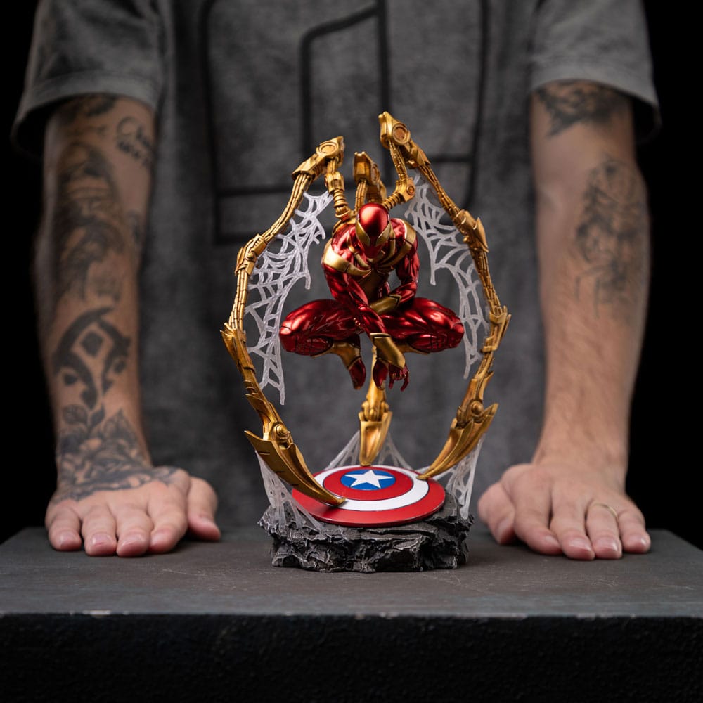 Iron Studios Marvel Spider-Man Iron Armor (CCXP Exclusive) Deluxe Statue