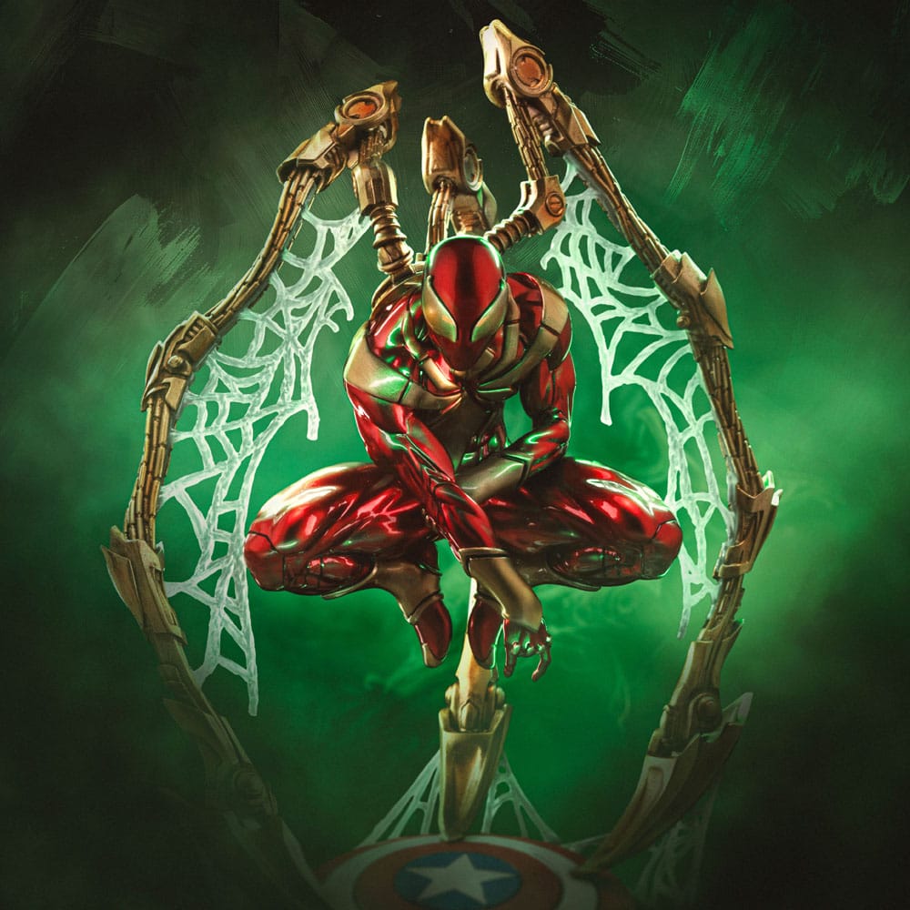 Iron Studios Marvel Spider-Man Iron Armor (CCXP Exclusive) Deluxe Statue