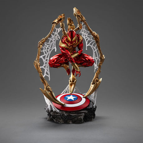 Iron Studios Marvel Spider-Man Iron Armor (CCXP Exclusive) Deluxe Statue