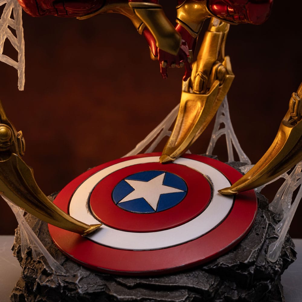 Iron Studios Marvel Spider-Man Iron Armor (CCXP Exclusive) Deluxe Statue