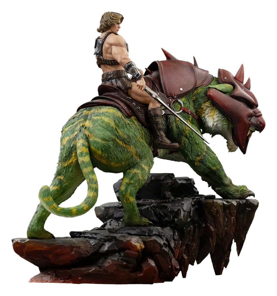 Iron Studios Masters of the Universe He-Man and Battle Cat 1/10 Art Scale Statue