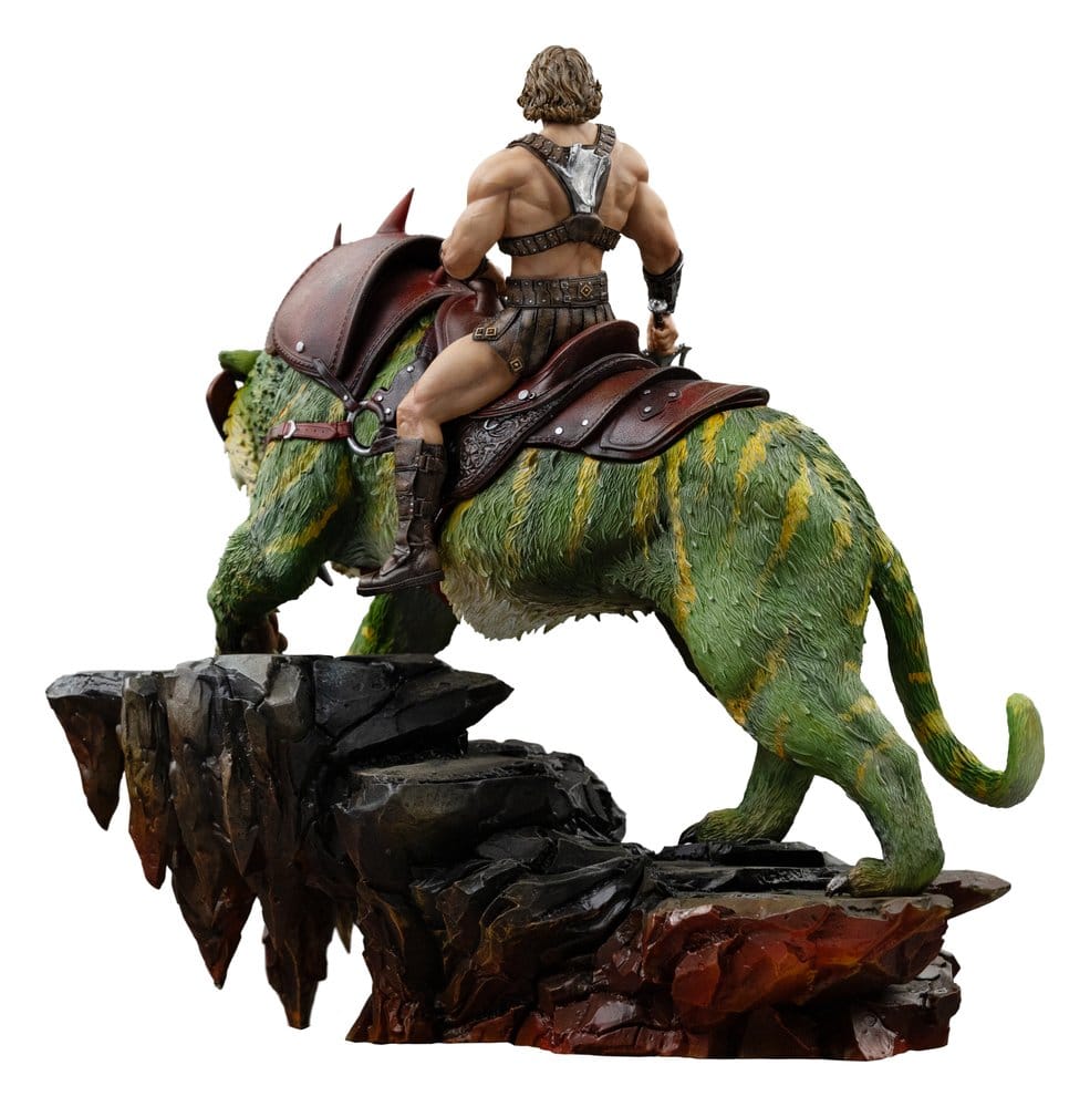 Iron Studios Masters of the Universe He-Man and Battle Cat 1/10 Art Scale Statue