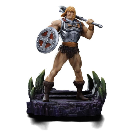 Iron Studios Masters of the Universe He-Man Battle Armor Version heo Exclusive 1/10 Art Scale Statue