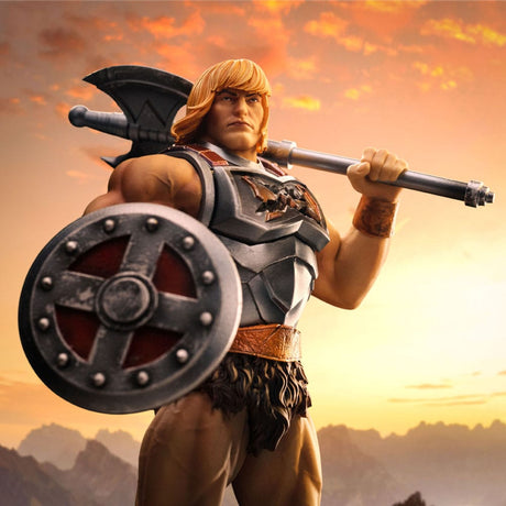 Iron Studios Masters of the Universe He-Man Battle Armor Version heo Exclusive 1/10 Art Scale Statue