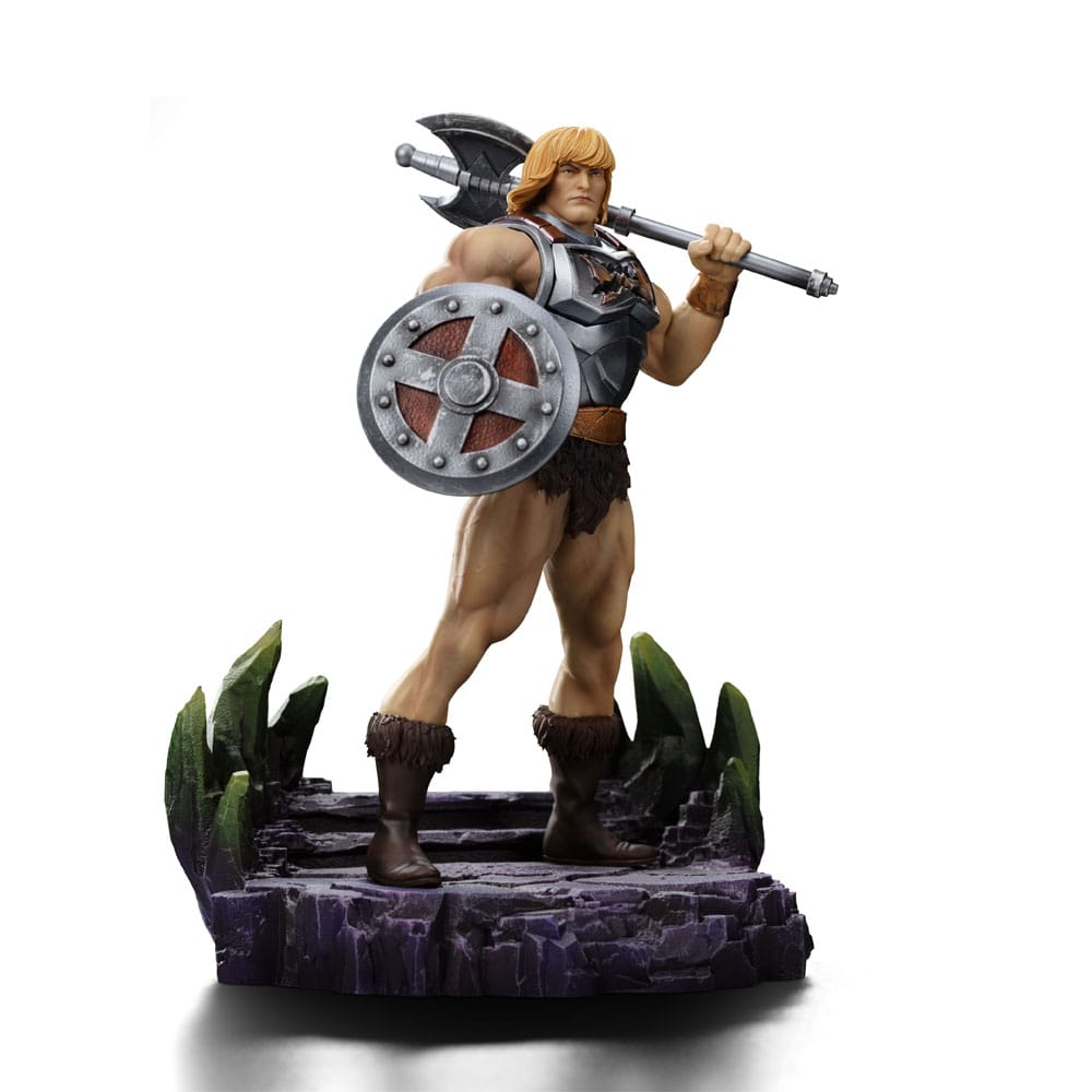Iron Studios Masters of the Universe He-Man Battle Armor Version heo Exclusive 1/10 Art Scale Statue