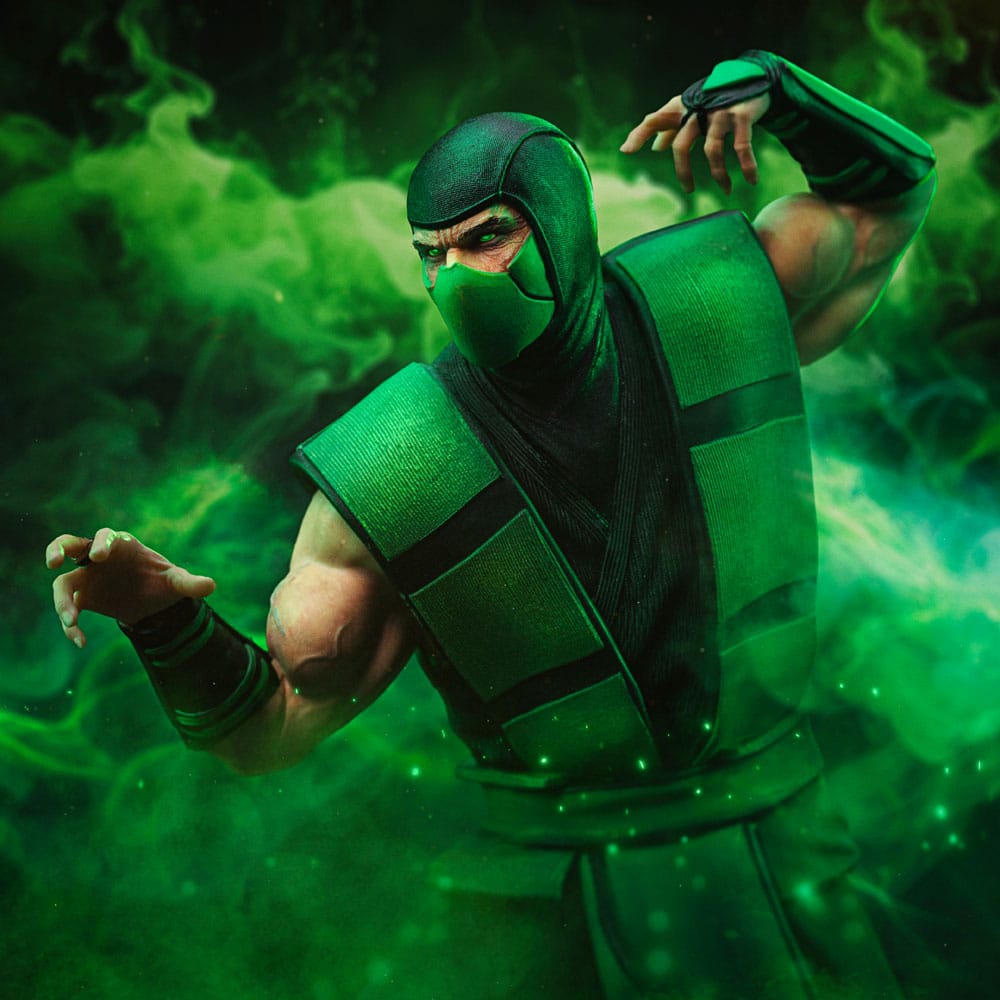 Iron Studios Mortal Kombat Reptile Art Scale 1/10 Statue