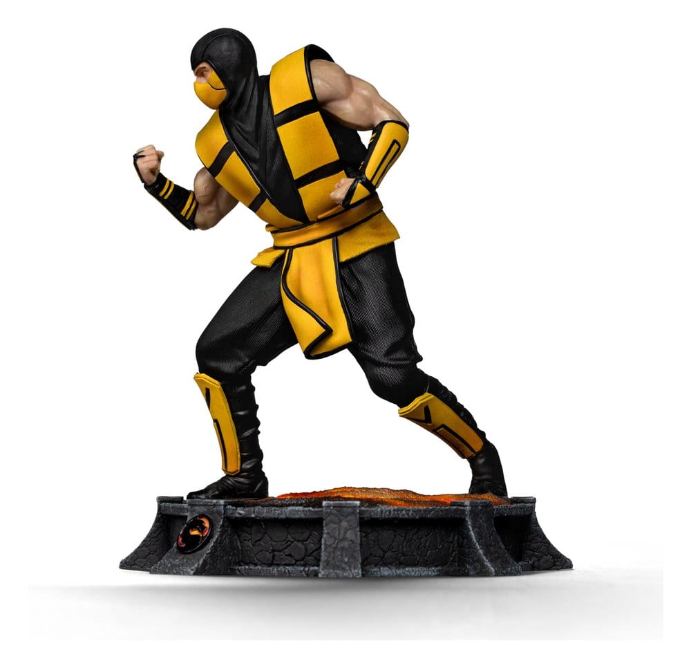Iron Studios Mortal Kombat Scorpion (Variant) Art Scale Heo Exclusive 1/10 Statue