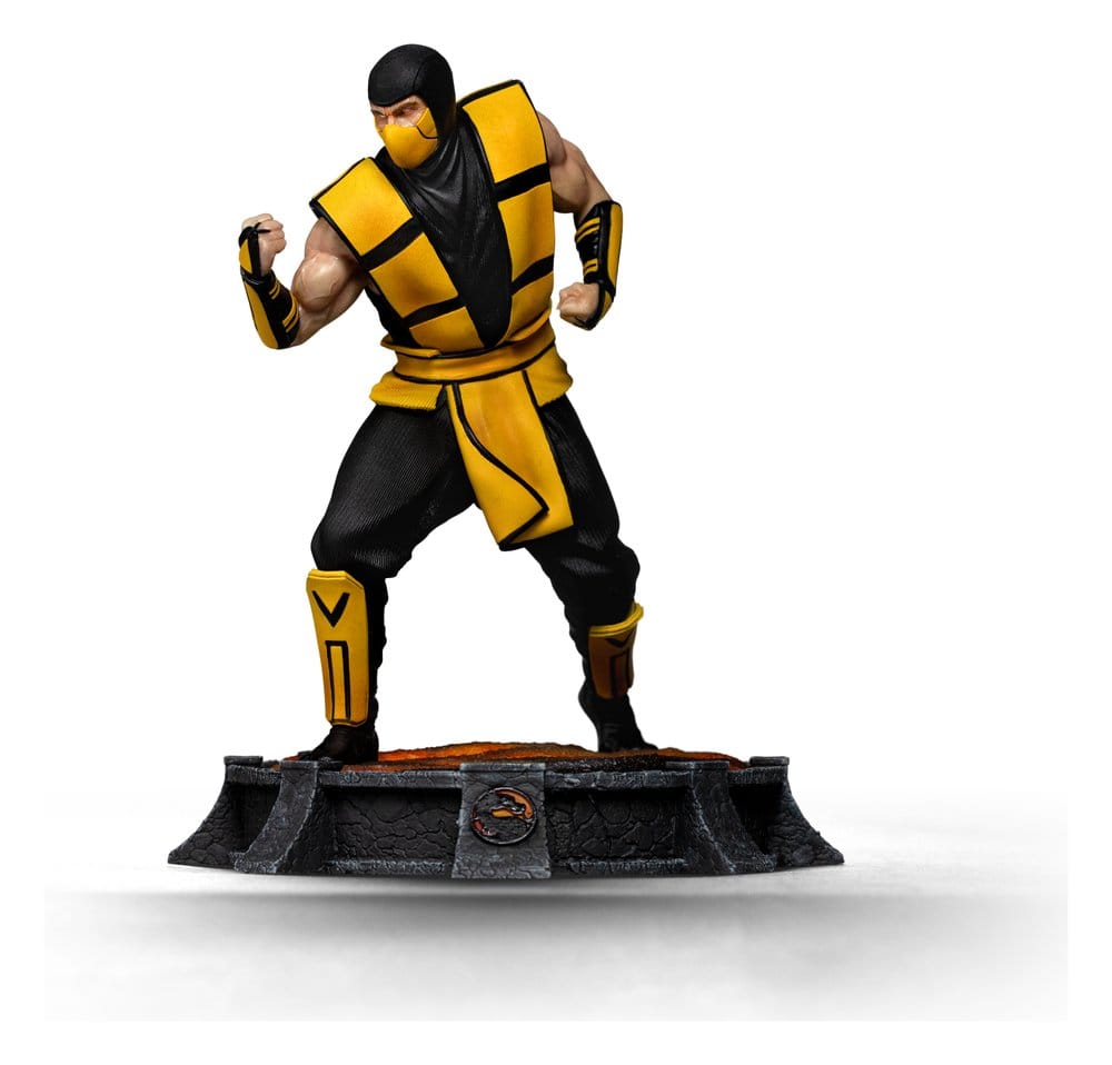 Iron Studios Mortal Kombat Scorpion (Variant) Art Scale Heo Exclusive 1/10 Statue