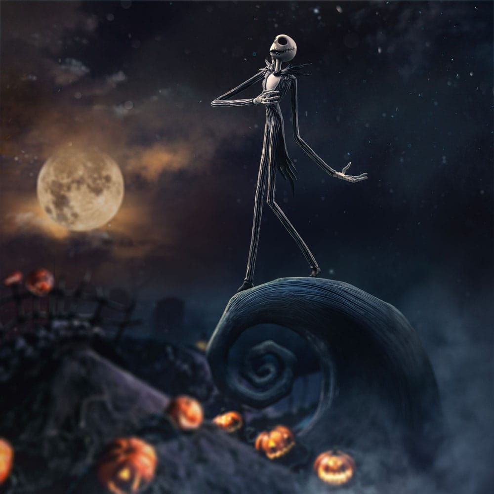 Iron Studios Nightmare Before Christmas Art Scale Jack 1/10 Statue