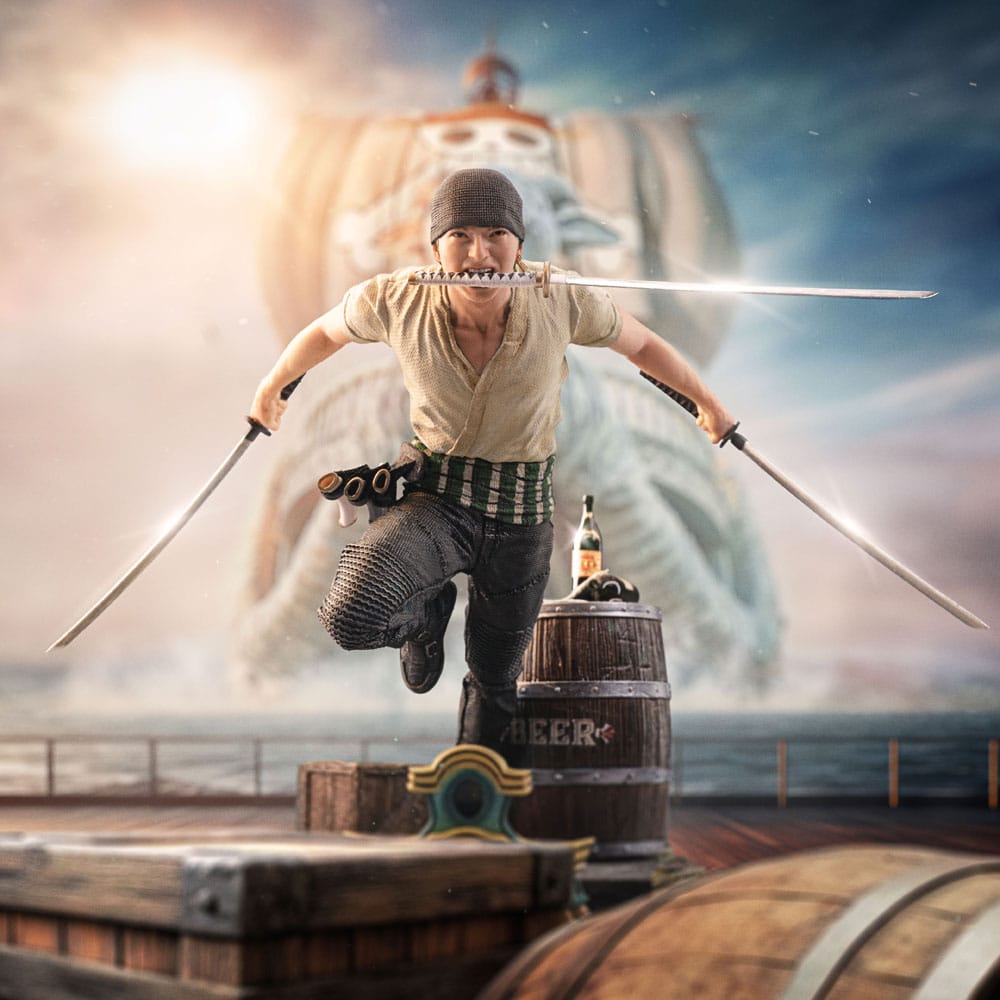 Iron Studios One Piece Zoro Art Scale 1/10 Statue
