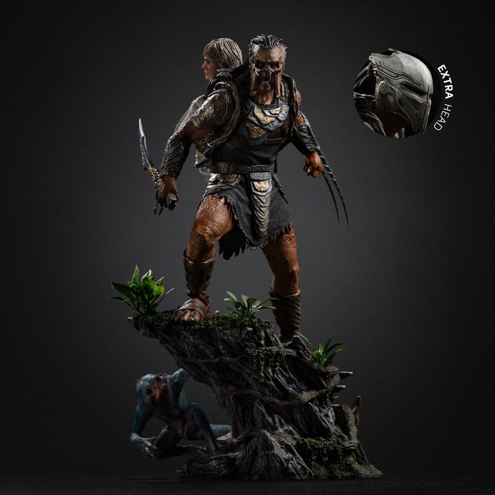 Iron Studios Predator Badlands Dek & Thia Art Scale 1/10 Statue