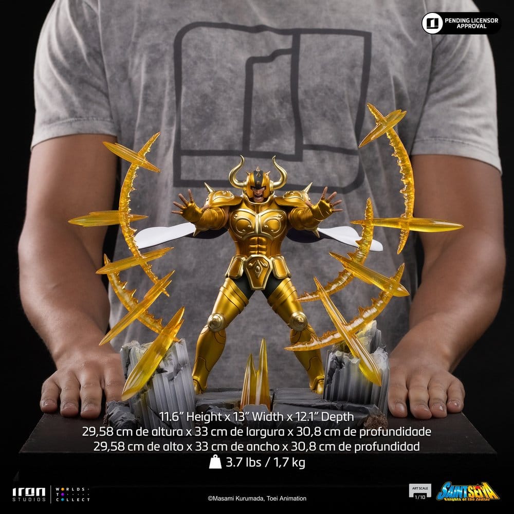 Iron Studios Saint Seiya Art Scale Taurus Aldebaran 1/10 Statue