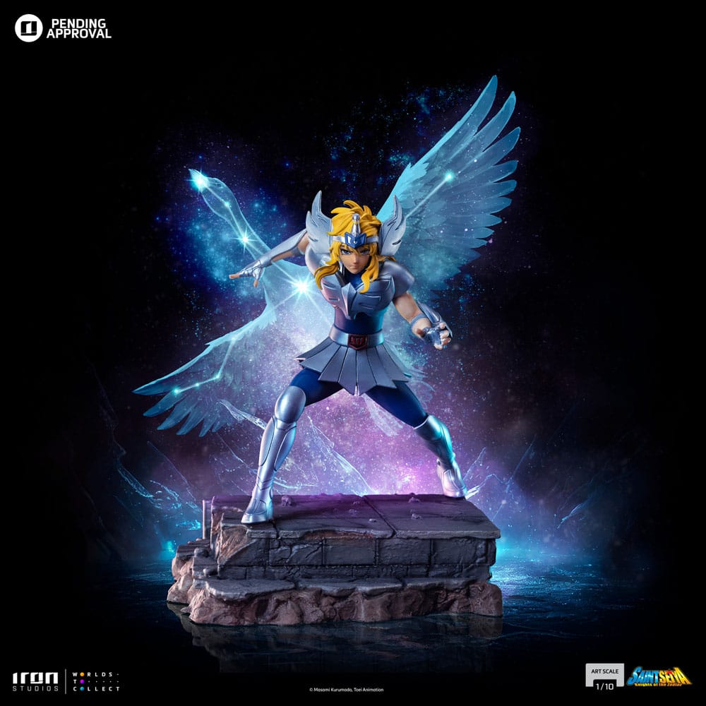 Iron Studios Saint Seiya Cygnus Hyoga Art Scale 1/10 Statue