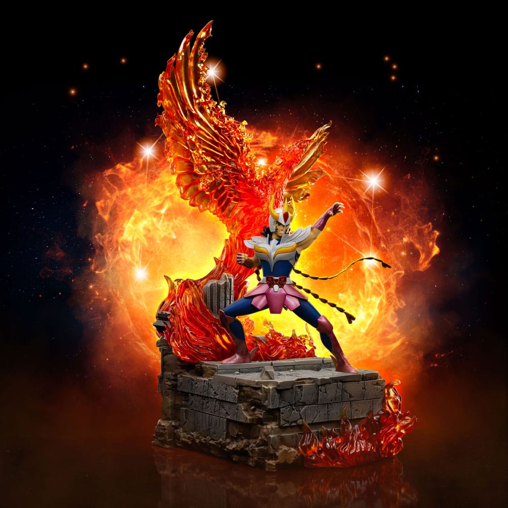 Iron Studios Saint Seiya Phoenix Ikki Deluxe 1/10 Art Scale Statue