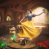 Iron Studios Schneewittchen Und Die Sieben Zwerge Art Scale Snow White And Dopey 1/10 Statue