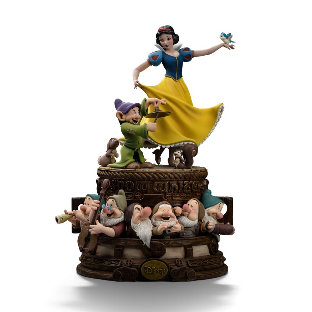 Iron Studios Schneewittchen und die sieben Zwerge Art Scale Snow White and Dopey Deluxe Edition 1/10 Statue
