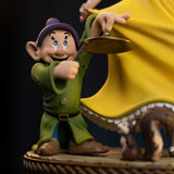 Iron Studios Schneewittchen Und Die Sieben Zwerge Art Scale Snow White And Dopey 1/10 Statue