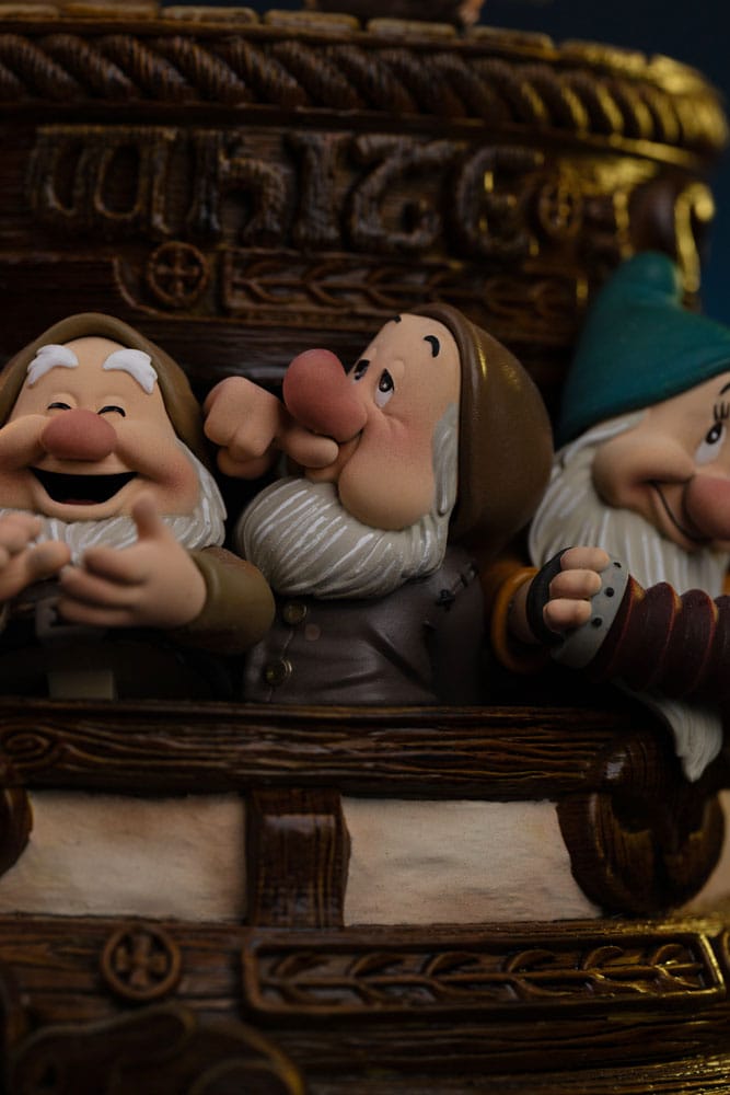 Iron Studios Schneewittchen und die sieben Zwerge Art Scale Snow White and Dopey Deluxe Edition 1/10 Statue