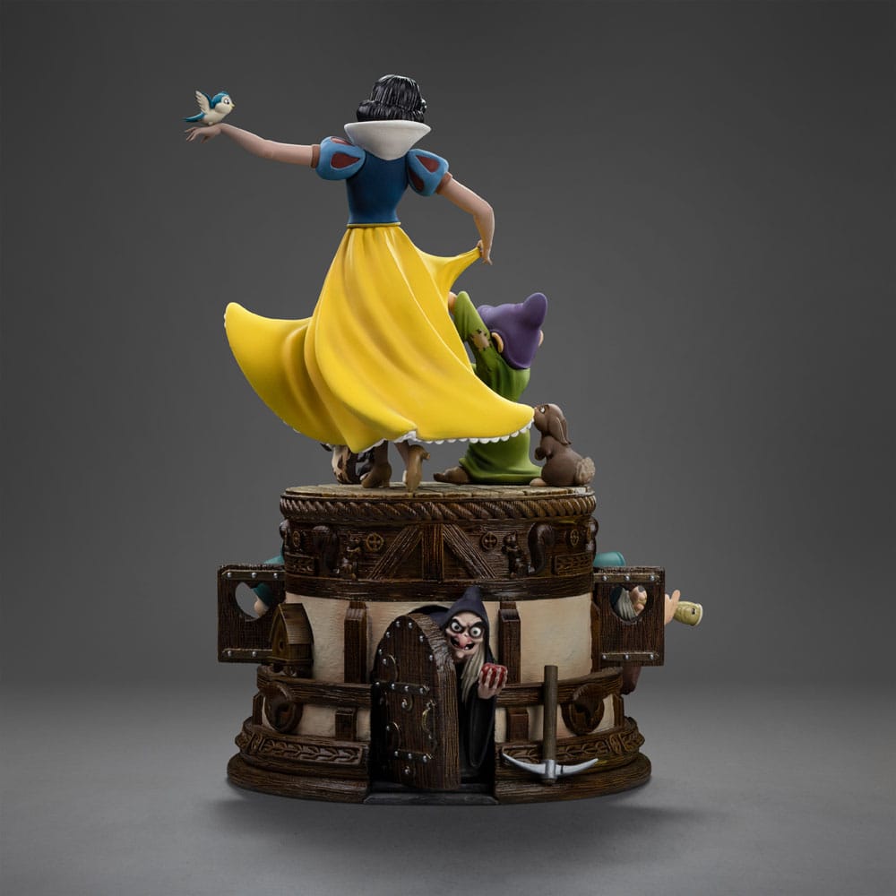 Iron Studios Schneewittchen und die sieben Zwerge Art Scale Snow White and Dopey Deluxe Edition 1/10 Statue