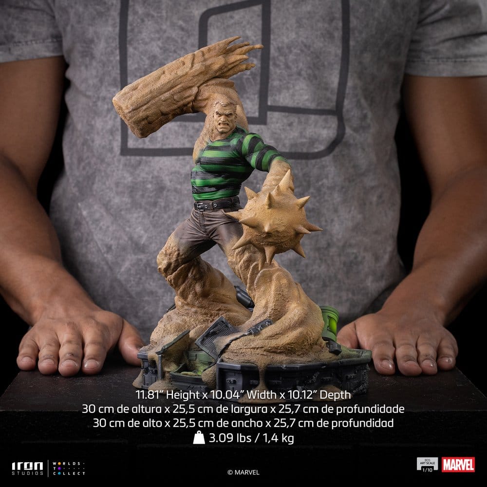 Iron Studios Spider-Man Marvel Comics Art Scale Sandman 1/10 Statue