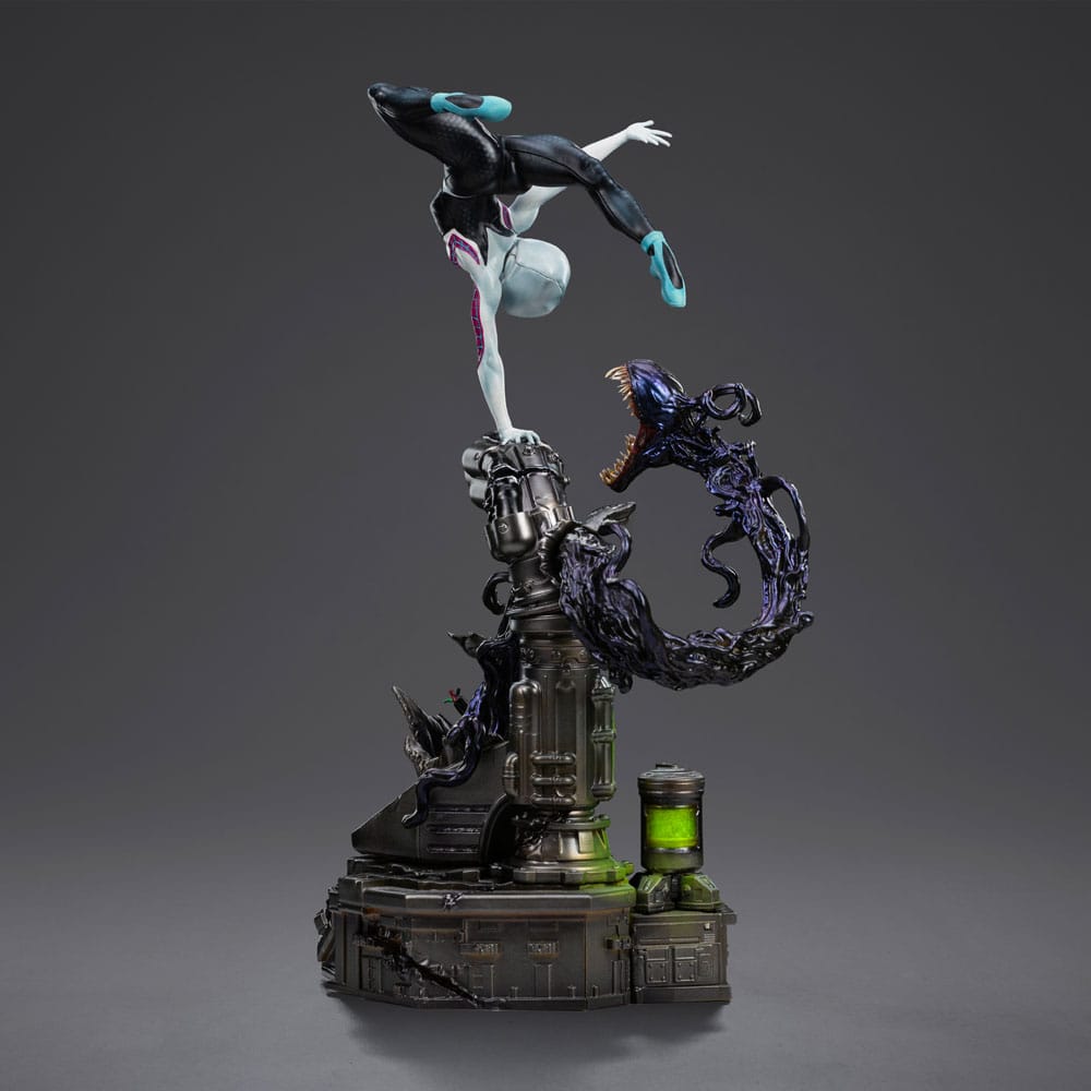 Iron Studios Spider-Man vs Villains Ghost Spider Diorama 1/10 Art Scale Statue