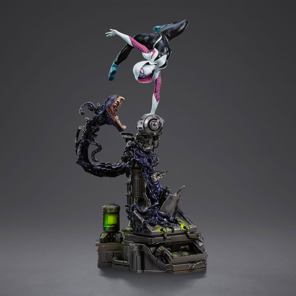 Iron Studios Spider-Man vs Villains Ghost Spider Diorama 1/10 Art Scale Statue