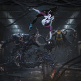 Iron Studios Spider-Man vs Villains Ghost Spider Diorama 1/10 Art Scale Statue