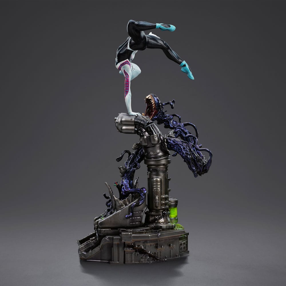 Iron Studios Spider-Man vs Villains Ghost Spider Diorama 1/10 Art Scale Statue