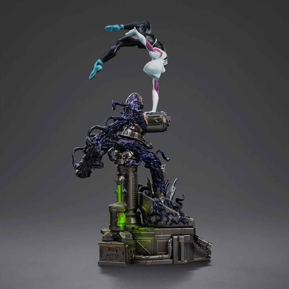 Iron Studios Spider-Man vs Villains Ghost Spider Diorama 1/10 Art Scale Statue