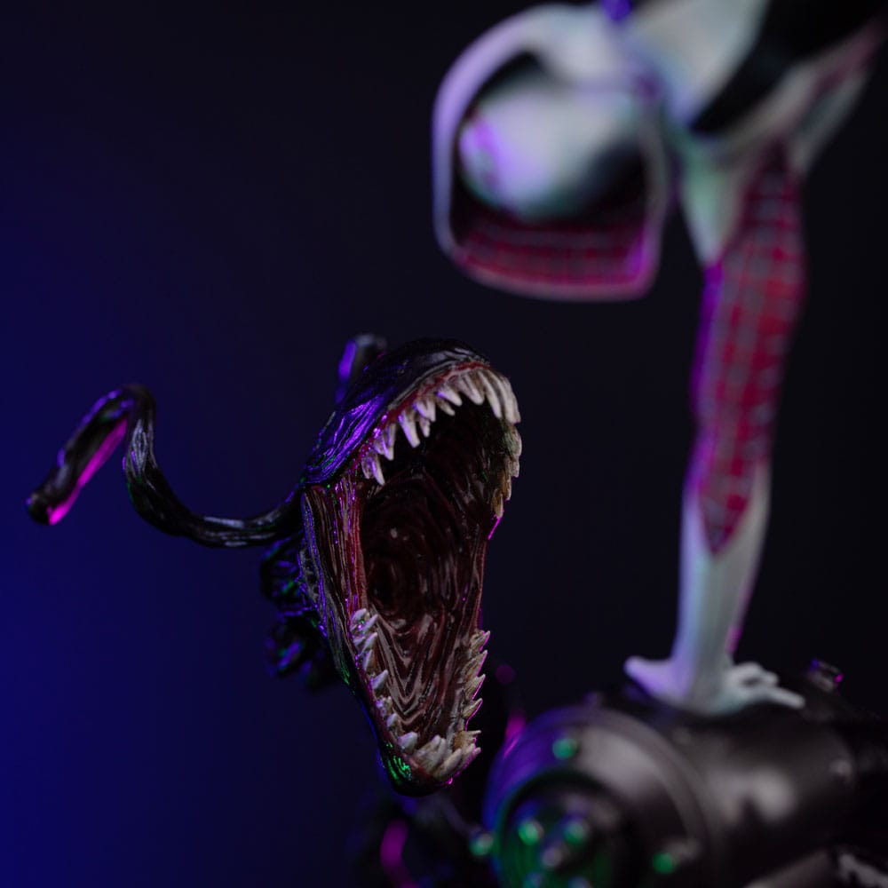 Iron Studios Spider-Man vs Villains Ghost Spider Diorama 1/10 Art Scale Statue