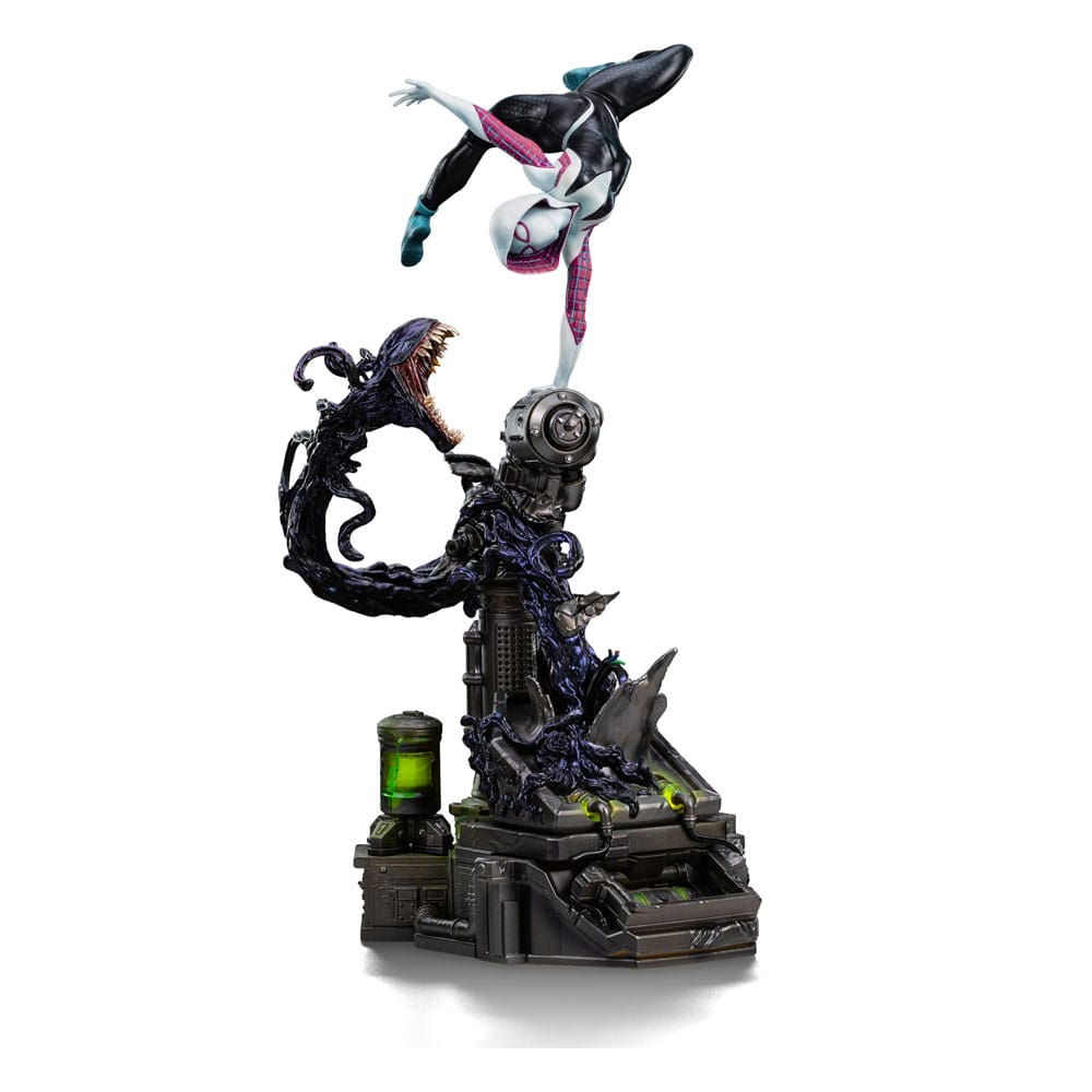 Iron Studios Spider-Man vs Villains Ghost Spider Diorama 1/10 Art Scale Statue