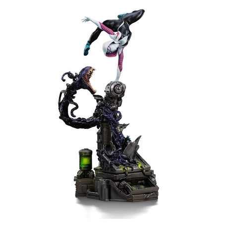 Iron Studios Spider-Man vs Villains Ghost Spider Diorama 1/10 Art Scale Statue