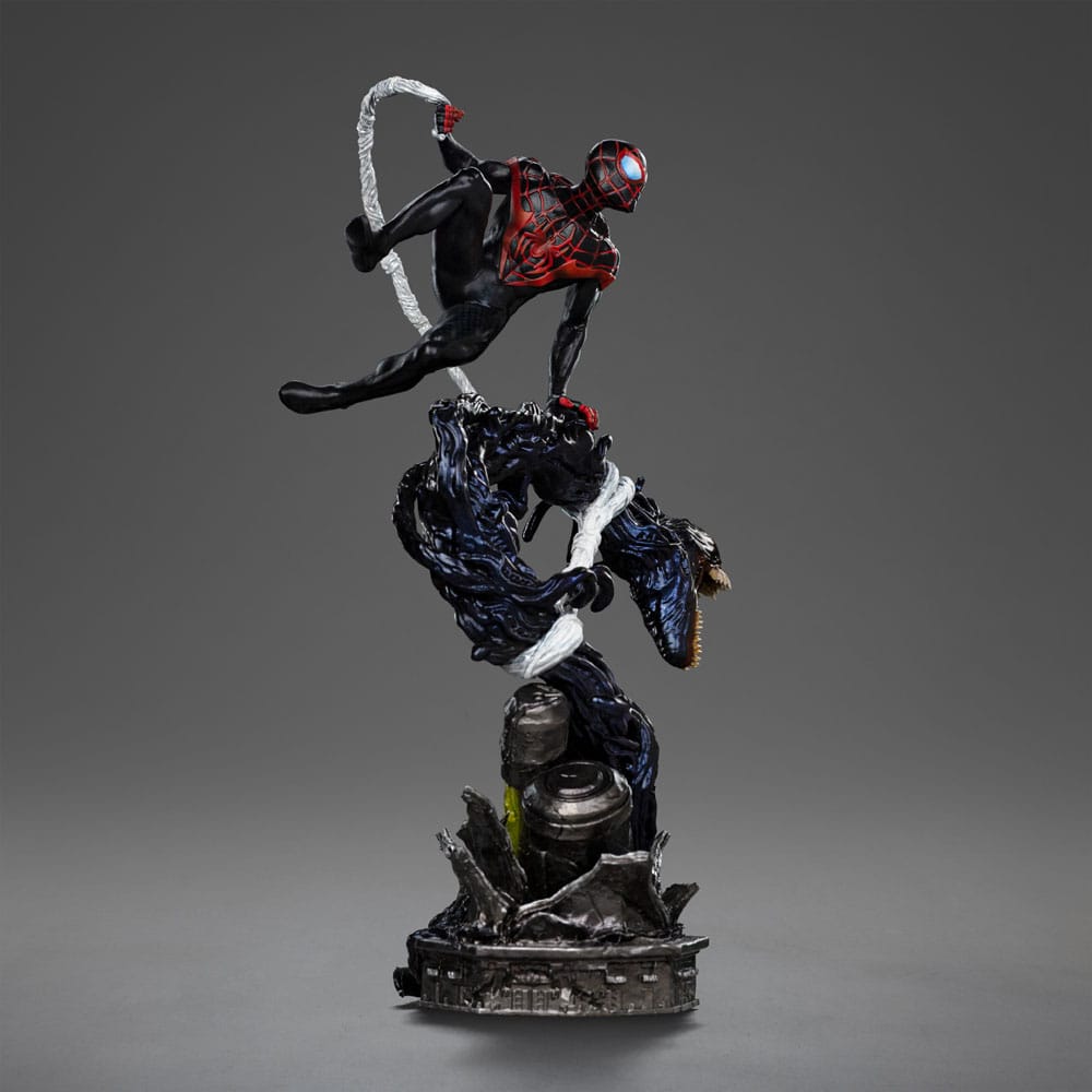 Iron Studios Spider-Man vs. Villains Miles Morales Diorama 1/10 Statue
