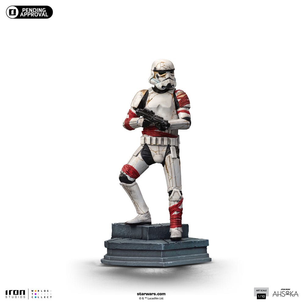 Iron Studios Star Wars Ahsoka Night Trooper 1/10 Art Scale Statue 21 cm