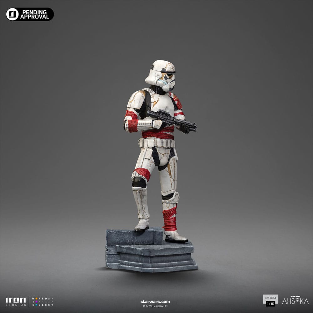 Iron Studios Star Wars Ahsoka Night Trooper 1/10 Art Scale Statue 21 cm