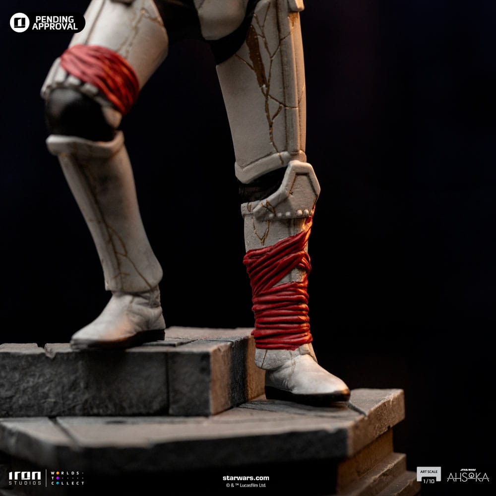Iron Studios Star Wars Ahsoka Night Trooper 1/10 Art Scale Statue 21 cm