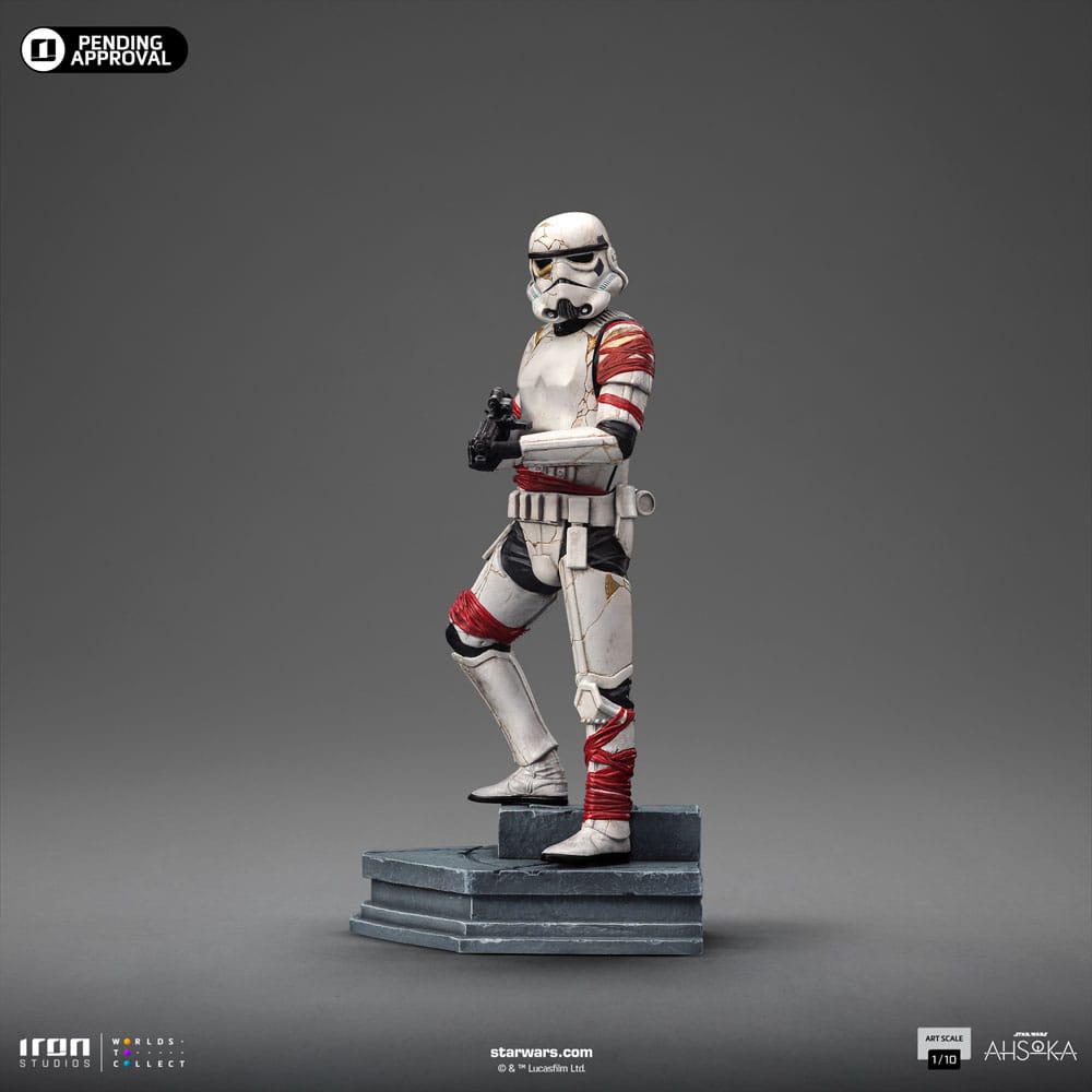 Iron Studios Star Wars Ahsoka Night Trooper 1/10 Art Scale Statue 21 cm