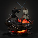 Iron Studios Star Wars Art Scale Anakin Vs Obi Wan 1/10 Statue