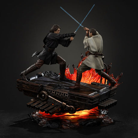 Iron Studios Star Wars Art Scale Anakin Vs Obi Wan 1/10 Statue
